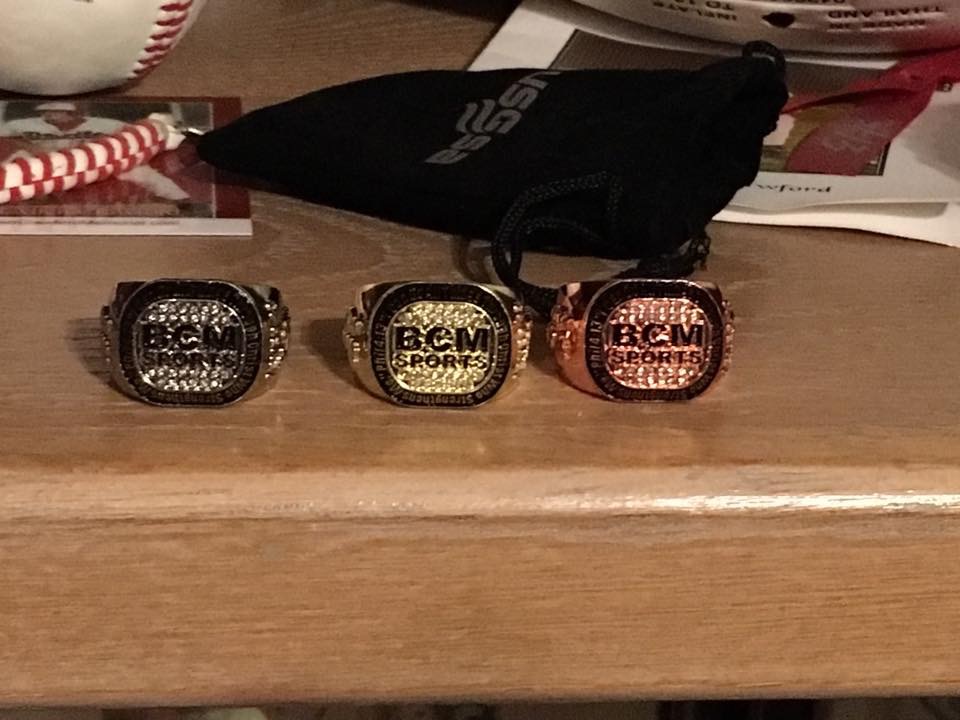 BCM Sports championship rings