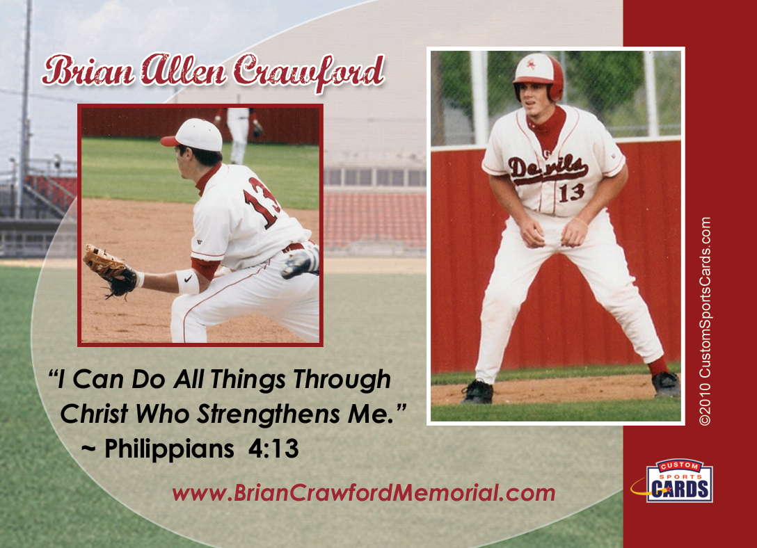 Brian Crawford baseball card 2