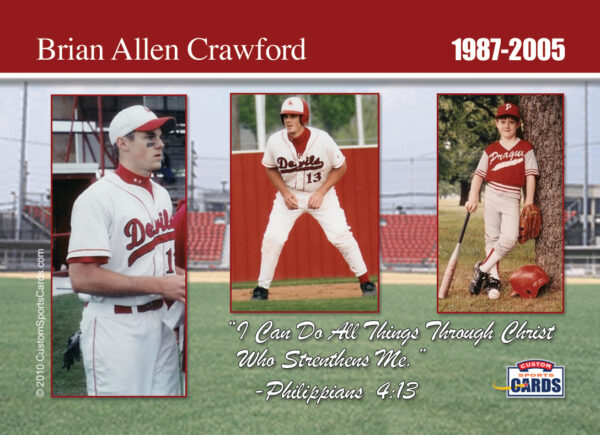 Brian Crawford baseball card 4