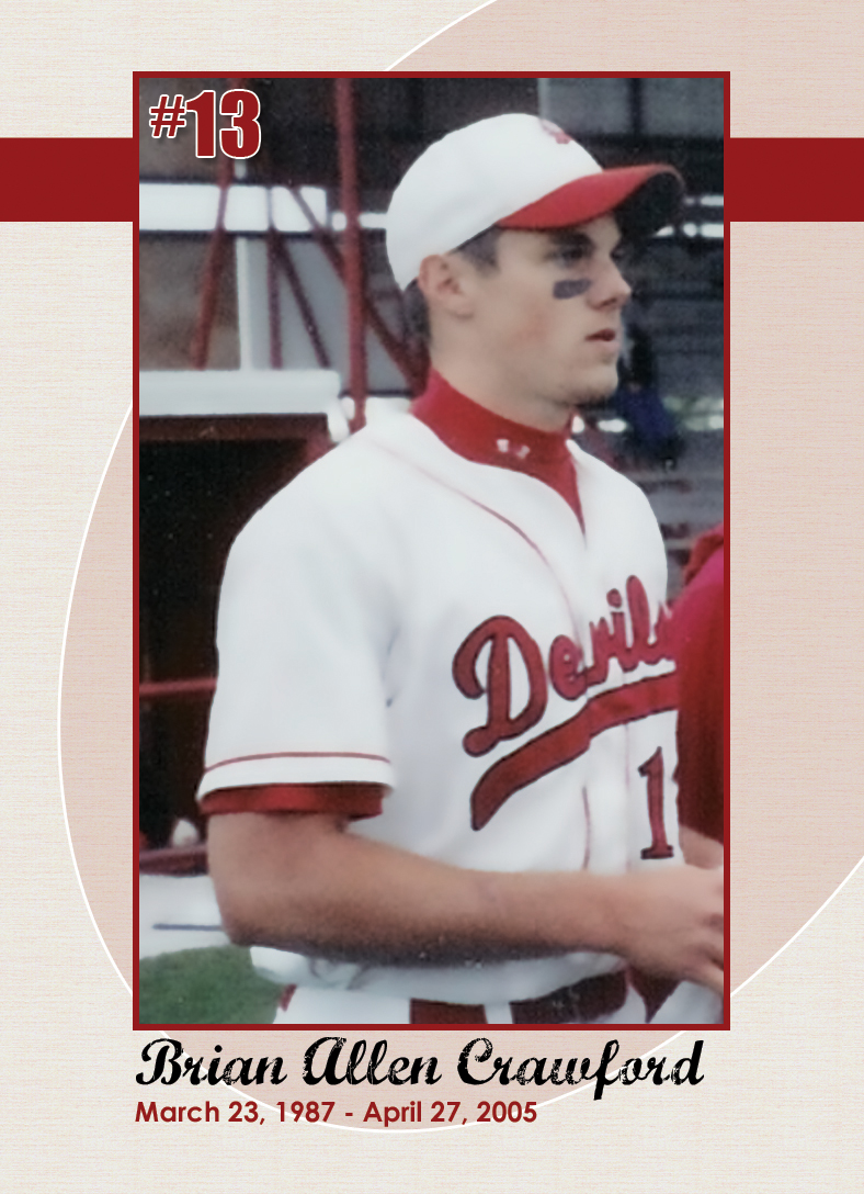 Brian Crawford baseball card 6