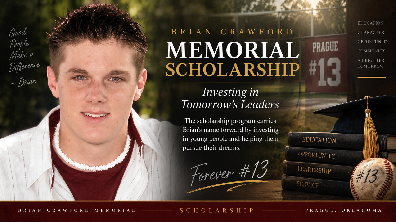 Brian Crawford Memorial Scholarship feature image