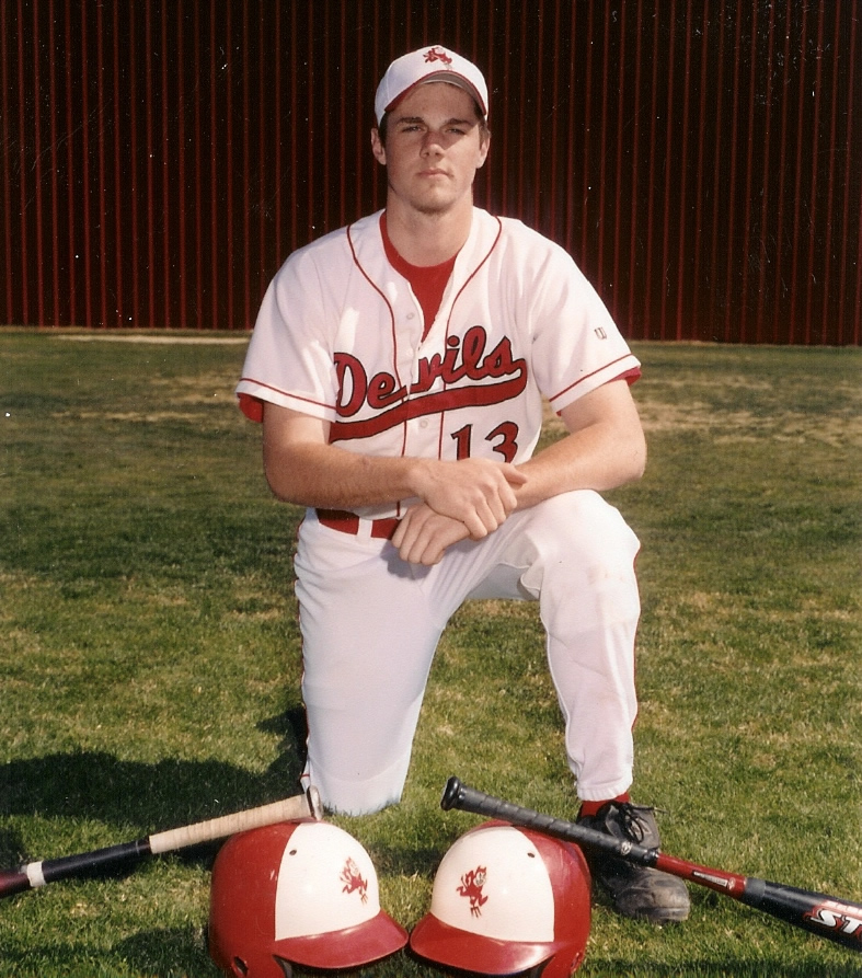 Brian Crawford — Prague High School senior baseball portrait, 2005