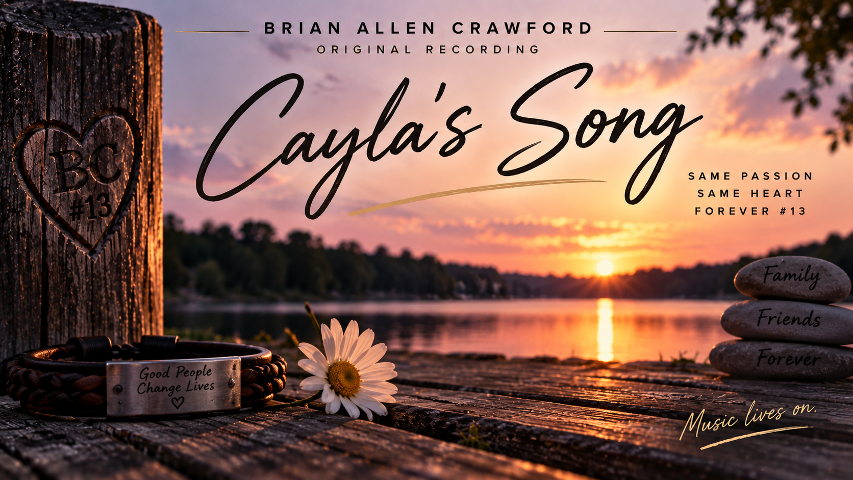 Cayla's Song — Brian Allen Crawford original recording artwork
