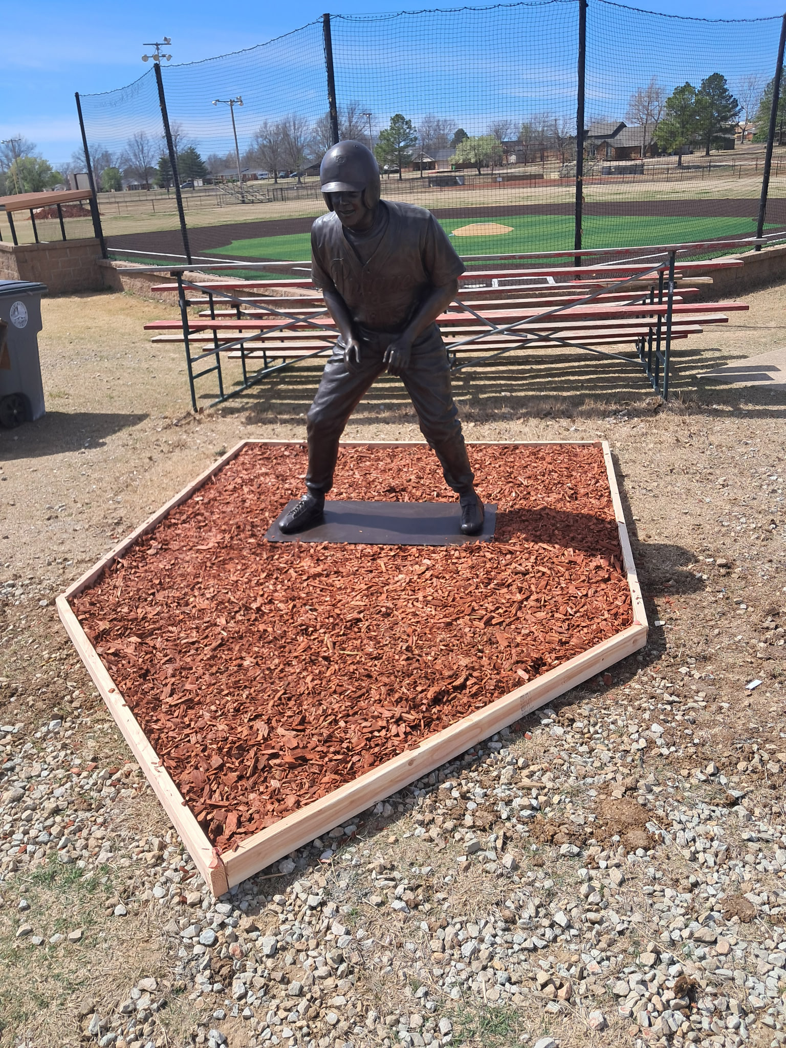 Brian Crawford memorial statue